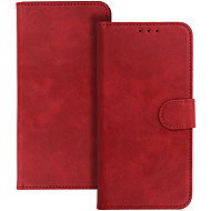 TopQ Universal Book Case COMMON (SIZE XL) Red - Phone Case