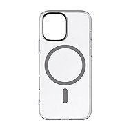 TopQ Transparent Slim Magsafe Back Cover for iPhone 17 Graphite - Phone Cover