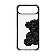 TopQ Teddy Bear Back Cover for iPhone 17 Air Black - Phone Cover