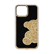 TopQ Teddy Bear Back Cover for iPhone 16 Pro Gold - Phone Cover