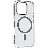 TopQ Transparent Slim Magsafe Back Cover for iPhone 15 graphite - Phone Cover