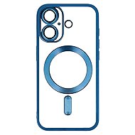 TopQ Metallic MagSafe Back Cover for iPhone 17 Blue - Phone Cover