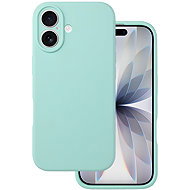 TopQ Silicone Lite back cover for iPhone 17 mint - Phone Cover