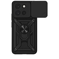 TopQ Ultra odolný zadný kryt Armor Lens pre Motorola Edge 60 5G čierny - Kryt na mobil