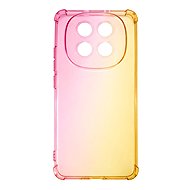 TopQ Shock Case for Xiaomi Redmi Note 15 5G, Rainbow Pink/Yellow - Phone Cover