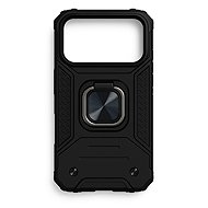 TopQ Cover iPhone 17 Pro durable black 143068 - Phone Cover