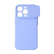 TopQ Camshield Soft Back Cover for iPhone 16 Pro Light Purple - Phone Cover