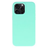 TopQ Silicone Lite Back Cover for iPhone 16 Pro Max Mint - Phone Cover