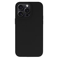 TopQ Silicone Lite Back Cover for iPhone 16 Pro Max Black - Phone Cover