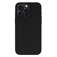 TopQ Silicone Lite Back Cover for iPhone 16 Pro Black - Phone Cover