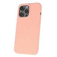 TopQ Silicone Lite Back Cover for iPhone 16 Pro Peach - Phone Cover