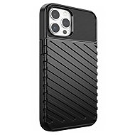 TopQ Thunder Back Cover for iPhone 16 Pro Max Black - Phone Cover