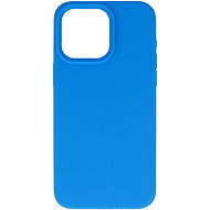TopQ Silicone Lite Back Cover for iPhone 16 Pro Max Blue - Phone Cover