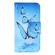 TopQ Case for iPhone 16e Blue Butterflies - Phone Case