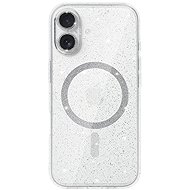 TopQ Glitter MagSafe Back Cover for iPhone 17 Transparent - Phone Cover