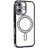TopQ Bling Magsafe Back Cover for iPhone 17 black - Phone Cover