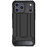 TopQ Panzer Back Cover for iPhone 17 Pro Max Black - Phone Cover