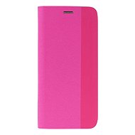 TopQ Sensitive Book Case for Xiaomi Redmi 15, Pink - Phone Case
