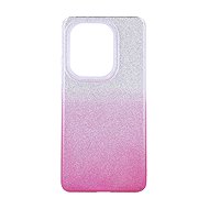 TopQ Case for Xiaomi Redmi 15C Glitter Silver/Pink - Phone Cover