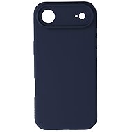 TopQ Silicone Lite Back Cover for iPhone Air, Navy - Phone Cover