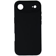 TopQ Silicone Lite Back Cover for iPhone Air black - Phone Cover