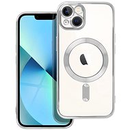 TopQ Electro iPhone 13 MagSafe cover with silver frame 115605 - Phone Cover
