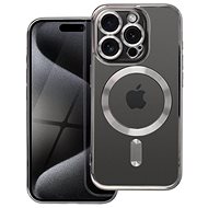 TopQ Electro iPhone 15 Pro MagSafe cover with titanium frame 115604 - Phone Cover