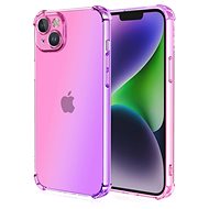 TopQ Cover iPhone 13 Shock rainbow pink-purple 109774 - Phone Cover
