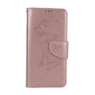 TopQ Case Xiaomi Redmi Note 12S book Butterfly pink light 111960 - Phone Case
