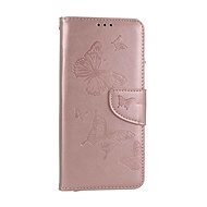 TopQ Case Samsung A14 book Butterfly pink light 111952 - Phone Case