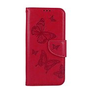 TopQ Case Samsung A34 book Butterfly pink 111935 - Phone Case