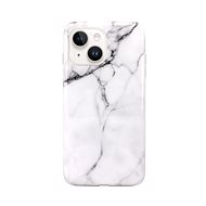 TopQ Kryt iPhone 15 Mramor bílý 99929 - Phone Cover