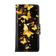 TopQ Pouzdro Samsung A54 5G knížkové Luxusní motýlci 112681 - Phone Case
