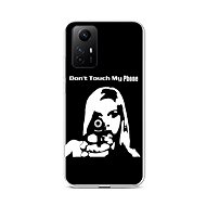 TopQ Kryt Xiaomi Redmi Note 12S Don't Touch Gun 112883 - Phone Cover