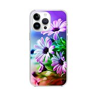 TopQ Kryt iPhone 14 Pro Fialové květy 112496 - Phone Cover