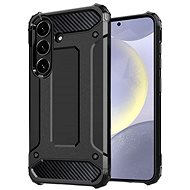 TopQ Kryt Samsung S24 Plus Panzer černý 117434 - Phone Cover