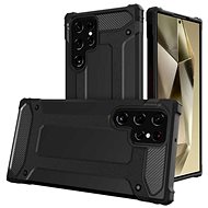 TopQ Kryt Samsung S24 Ultra Panzer černý 117467 - Phone Cover