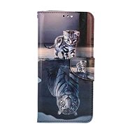 TopQ Case Xiaomi Redmi 13C book Tiger 118224 - Phone Case