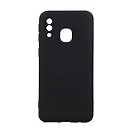 TopQ Cover Essential Samsung A40 black 118337 - Phone Cover