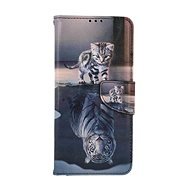 TopQ Pouzdro Xiaomi Redmi 12 knížkové Tygr 118240 - Phone Case