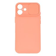 TopQ Camshield Soft for iPhone 16 salmon - Phone Cover