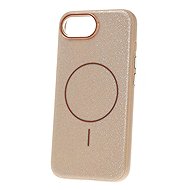 TopQ Magsafe Slim Shiny for iPhone 16e gold - Phone Cover