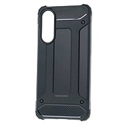 TopQ Zadný kryt pre Samsung Galaxy S25 Edge Panzer čierny - Kryt na mobil