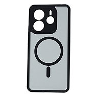 TopQ Full Matte Mag Cover for Xiaomi Redmi Note 14 5G black - Phone Cover