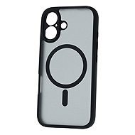 TopQ Full Matte Mag Cover for iPhone 16 Plus black - Phone Cover
