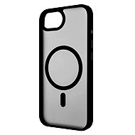 TopQ Full Matte Mag Cover for iPhone 16e black - Phone Cover