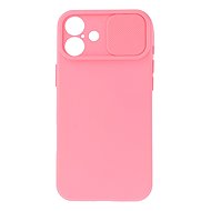 TopQ Camshield Soft for iPhone 16 Plus light pink - Phone Cover