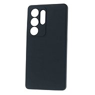 TopQ Silicone Lite for Samsung S25 Ultra black - Phone Cover