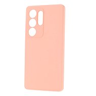 TopQ Silicone Lite for Samsung S25 Ultra peach - Phone Cover