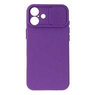 TopQ Camshield Soft for iPhone 16 Plus purple - Phone Cover